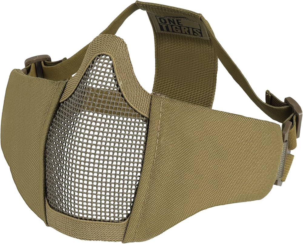 Amazon.co.jp: OneTigris サバイバルゲーム用フェイスマスク